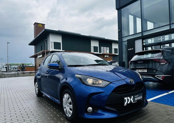 Toyota Yaris cena 67800 przebieg: 62334, rok produkcji 2020 z Gdańsk małe 154